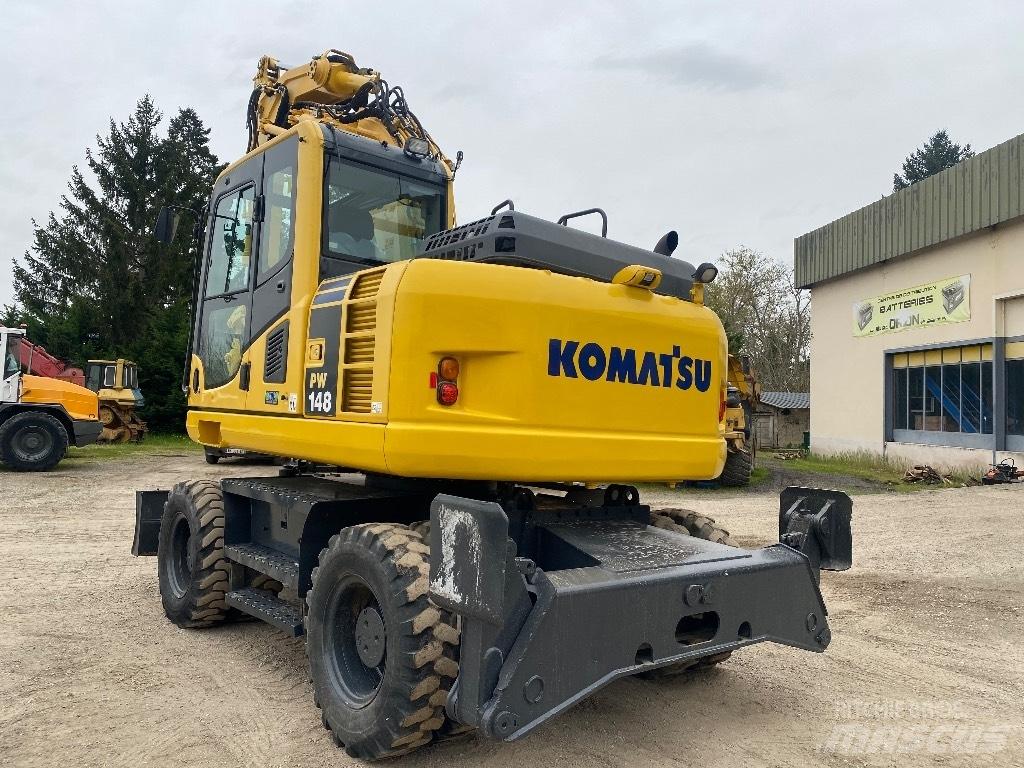 Komatsu PW 148-8 Колёсные экскаваторы