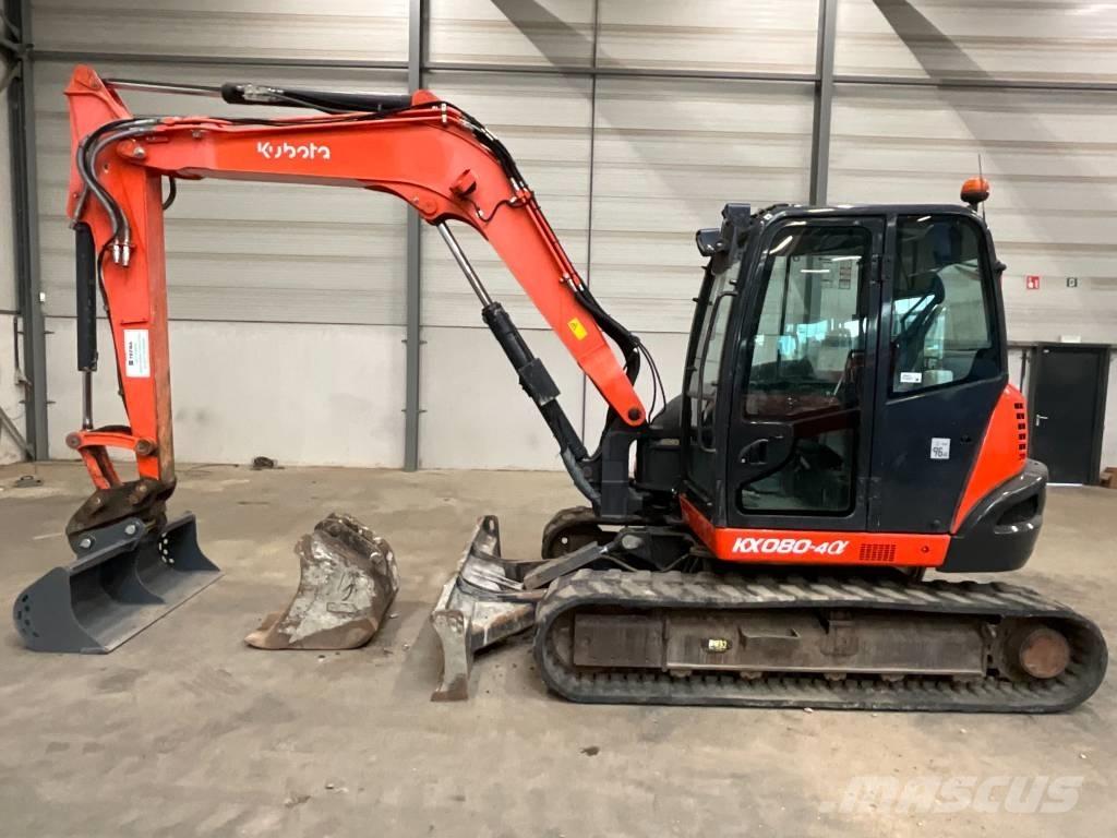 Kubota KX 080-4 A Малые экскаваторы 7т-12т