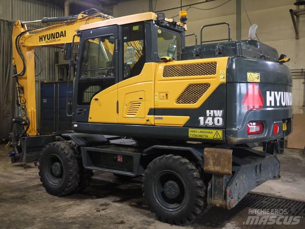 Hyundai HW 140 Колёсные экскаваторы