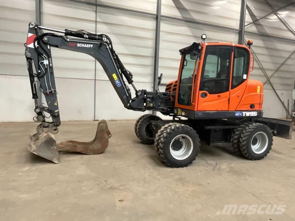 Yanmar TW 95 Колёсные экскаваторы
