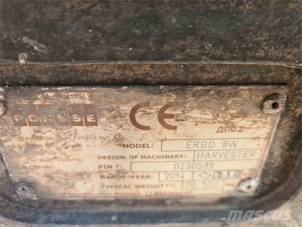 Ponsse Ergo 8wd Харвестеры