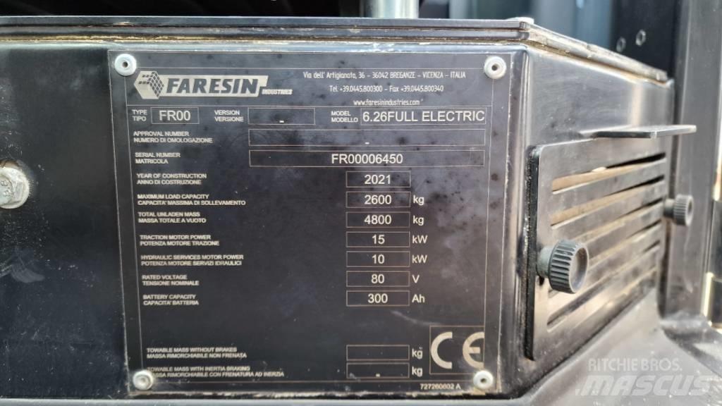Faresin F6.26 E Телескопические погрузчики