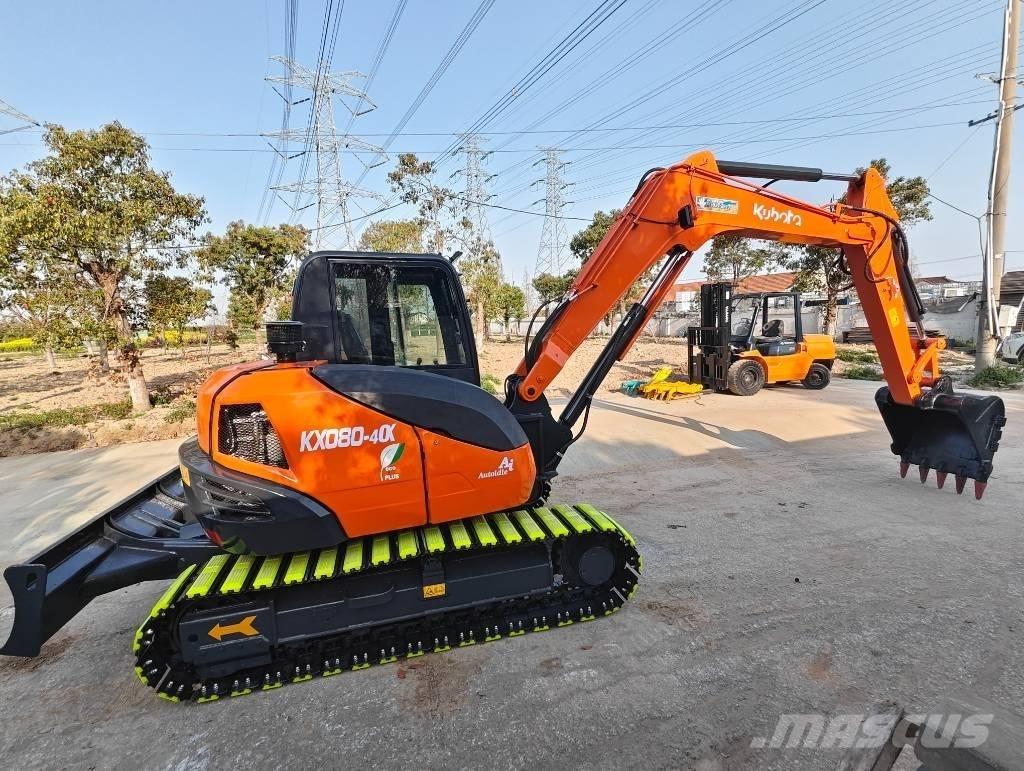 Kubota KX 080-4 Малые экскаваторы 7т-12т