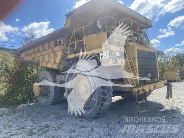 CAT 777B Шарнирно-сочленённые самосвалы