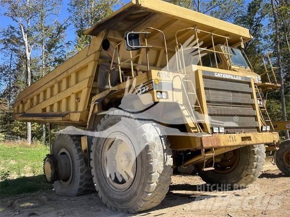 CAT 777B Шарнирно-сочленённые самосвалы