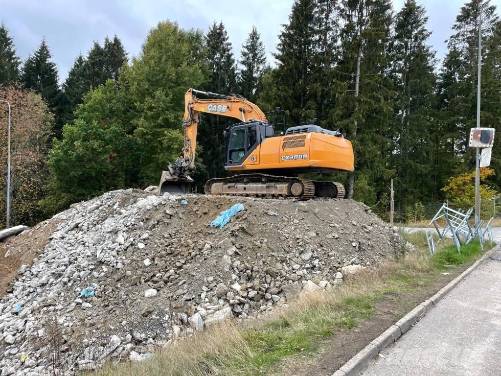 CASE CX300D Гусеничные экскаваторы