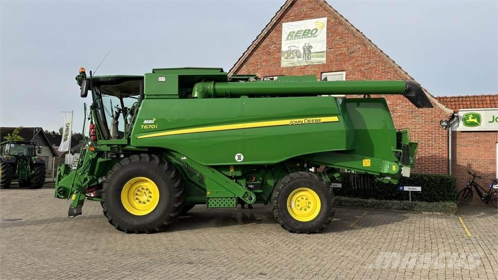 John Deere T660 Зерноуборочные комбайны
