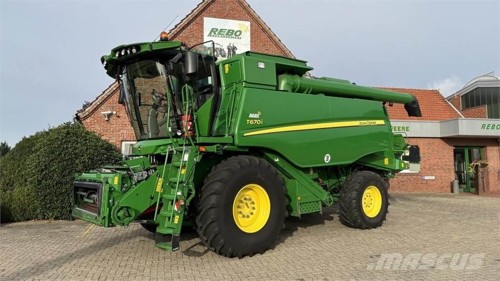 John Deere T660 Зерноуборочные комбайны