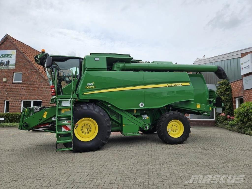 John Deere T660 Зерноуборочные комбайны