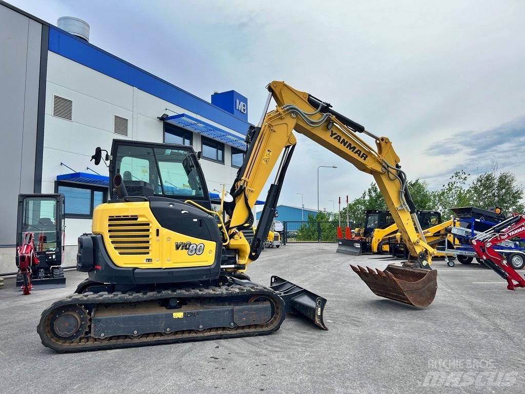 Yanmar Vio 80-2PB Малые экскаваторы 7т-12т