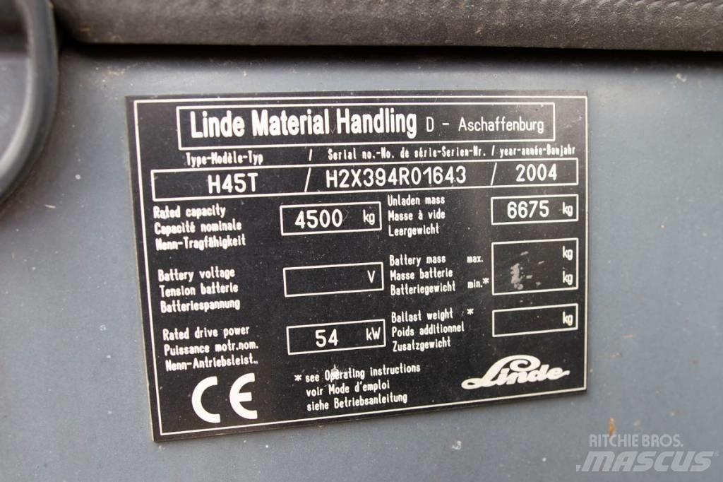 Linde H 45 T Газовые погрузчики