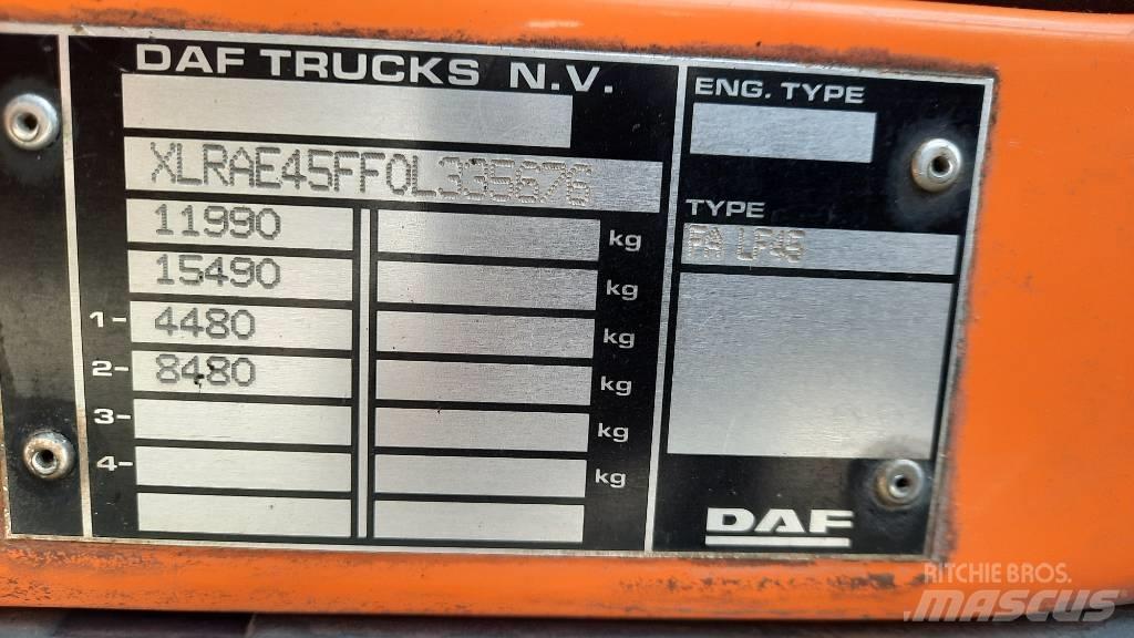DAF Johnston VF501 Вакуумные уборочные машины