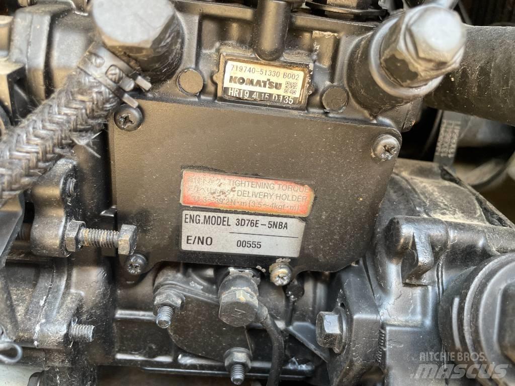 Komatsu PC 20 Гусеничные экскаваторы
