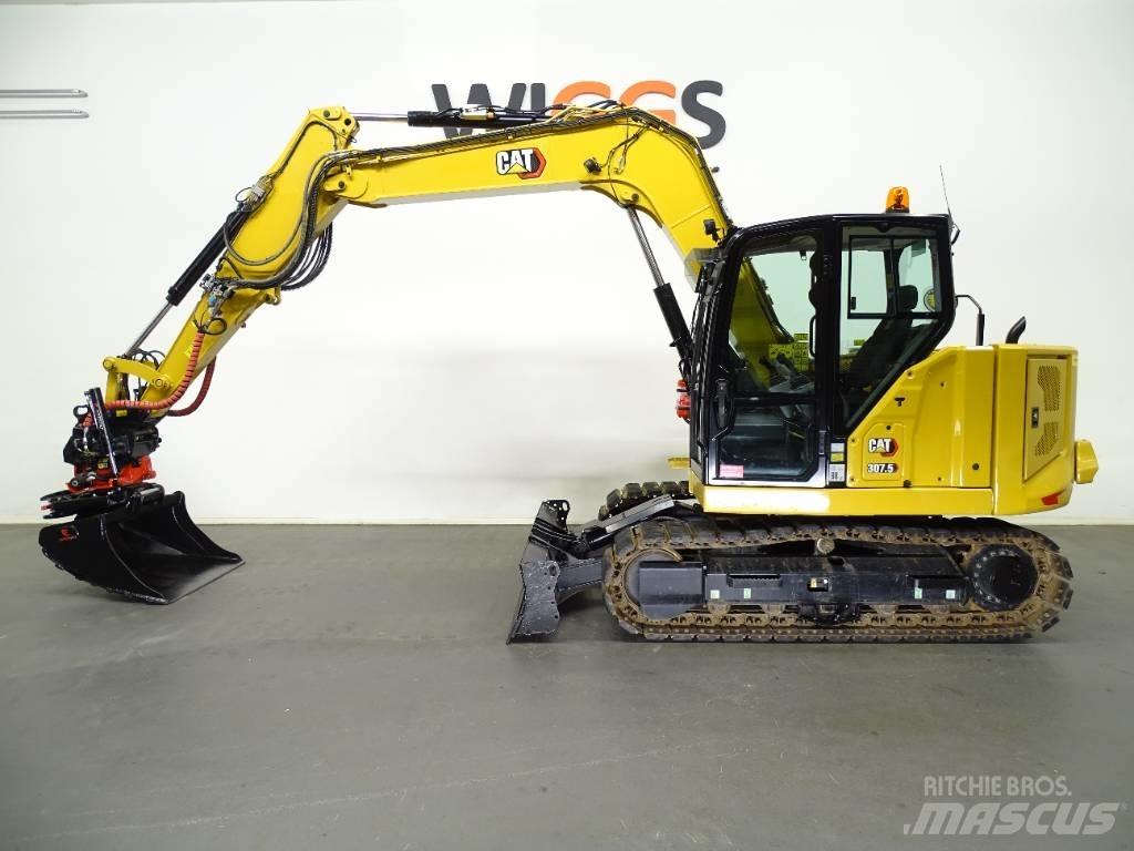 CAT 307.5 Малые экскаваторы 7т-12т