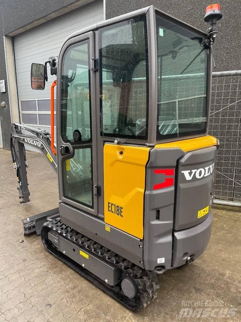 Volvo EC18E Мини-экскаваторы