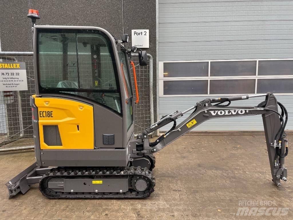 Volvo EC18E Мини-экскаваторы