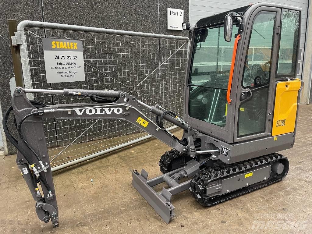 Volvo EC18E Мини-экскаваторы