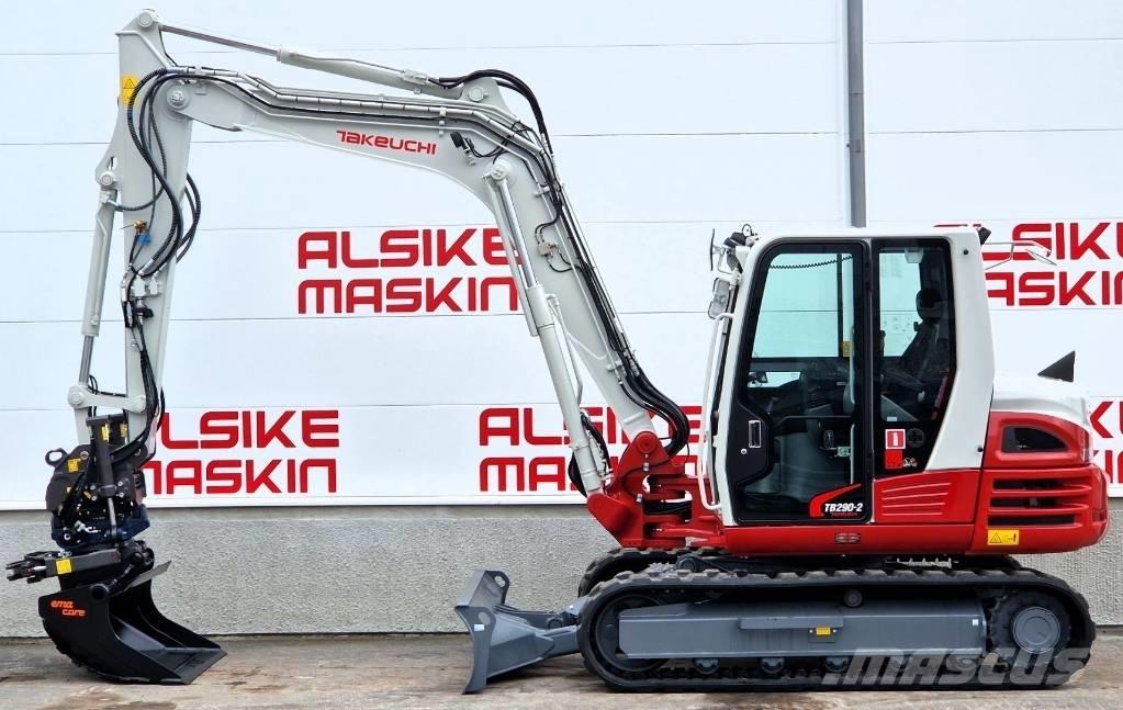 Takeuchi TB290-2 Малые экскаваторы 7т-12т