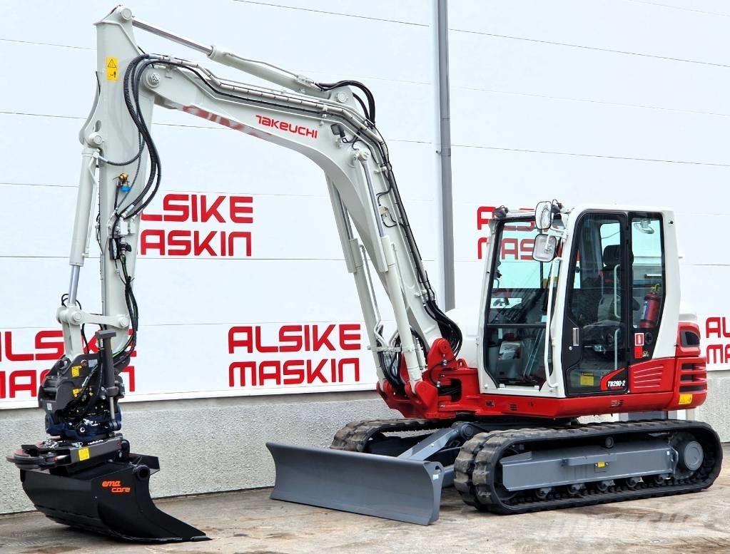 Takeuchi TB290-2 Малые экскаваторы 7т-12т