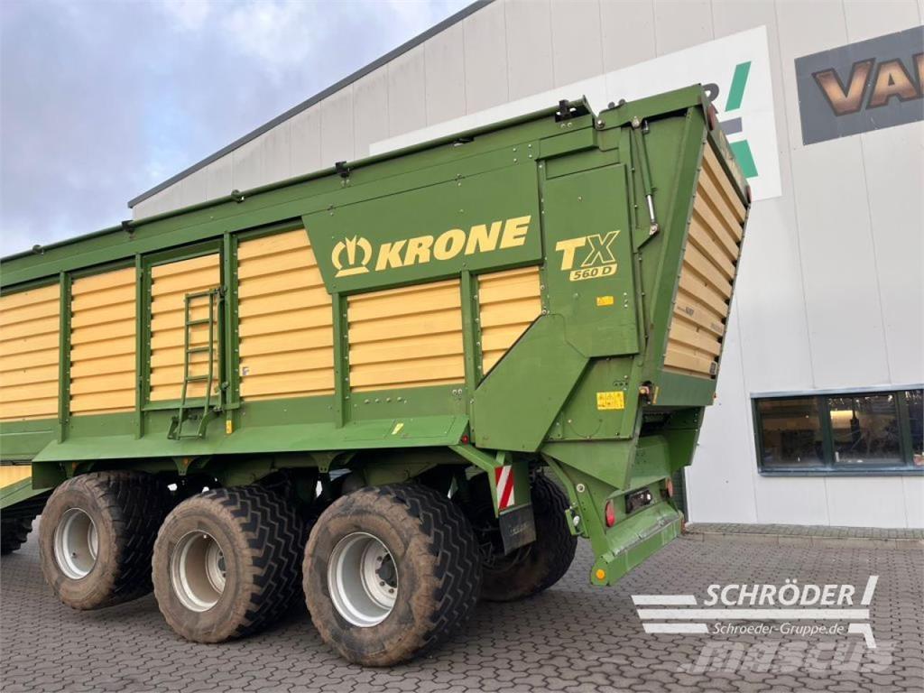 Krone TX 560 D Прицепы перегрузчики зерна