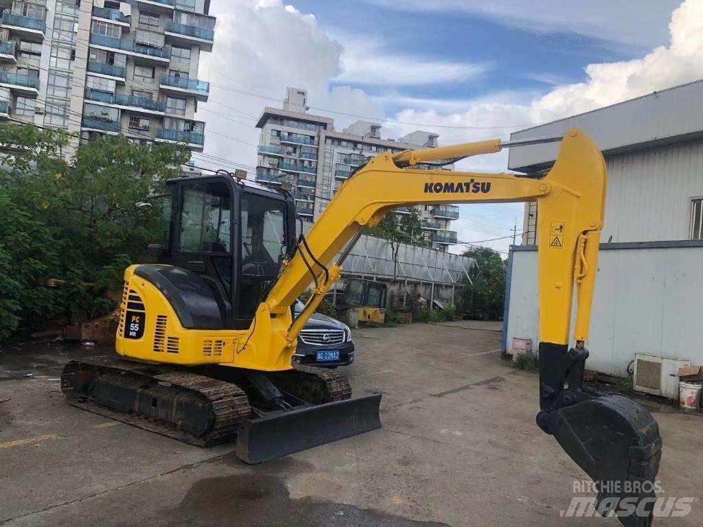 Komatsu PC 55 Мини-экскаваторы