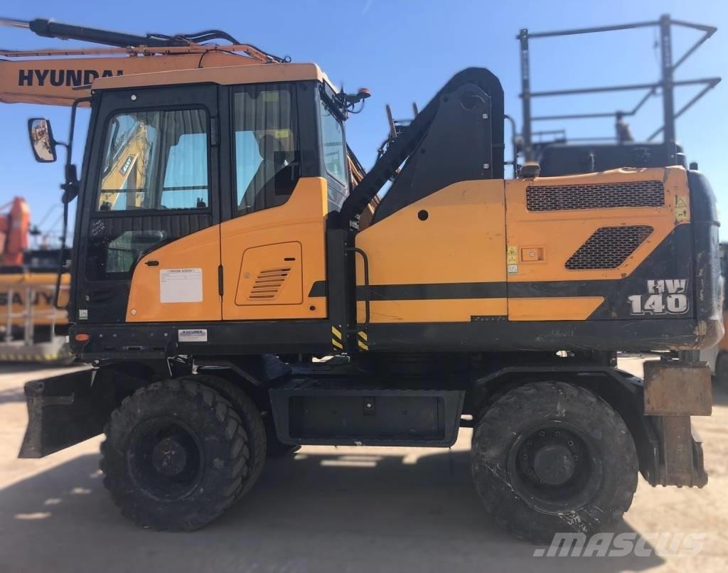 Hyundai HW140 Колёсные экскаваторы