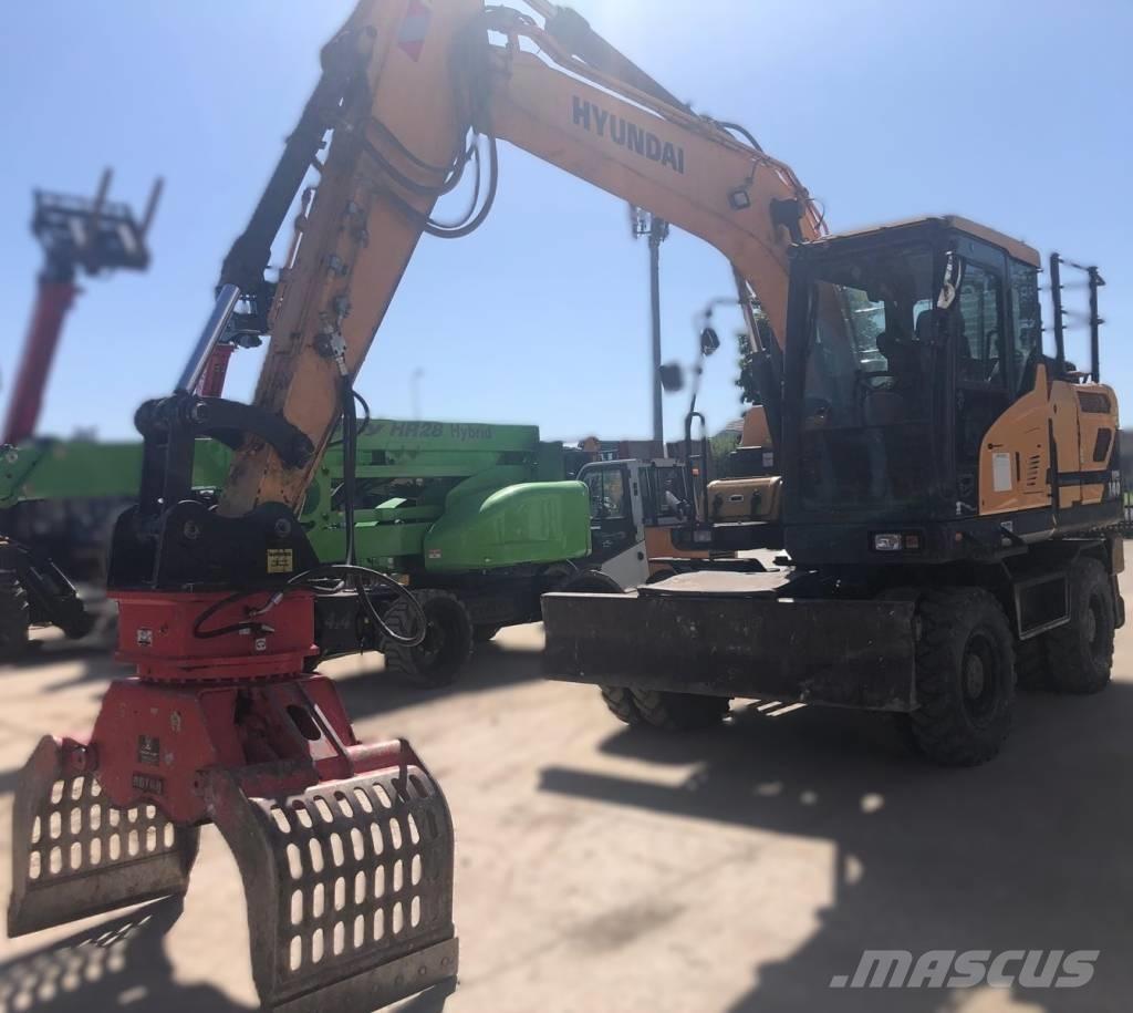 Hyundai HW140 Колёсные экскаваторы