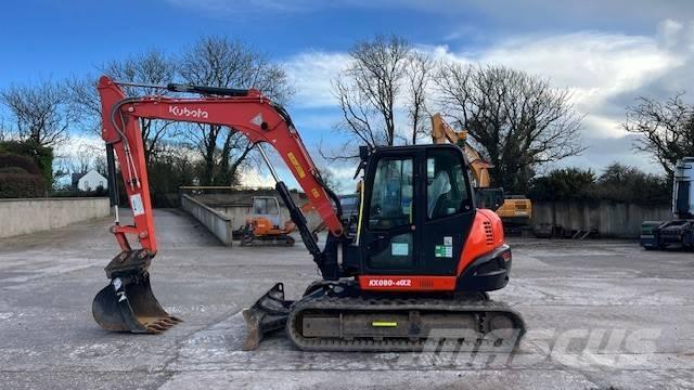 Kubota KX 080-4 Малые экскаваторы 7т-12т