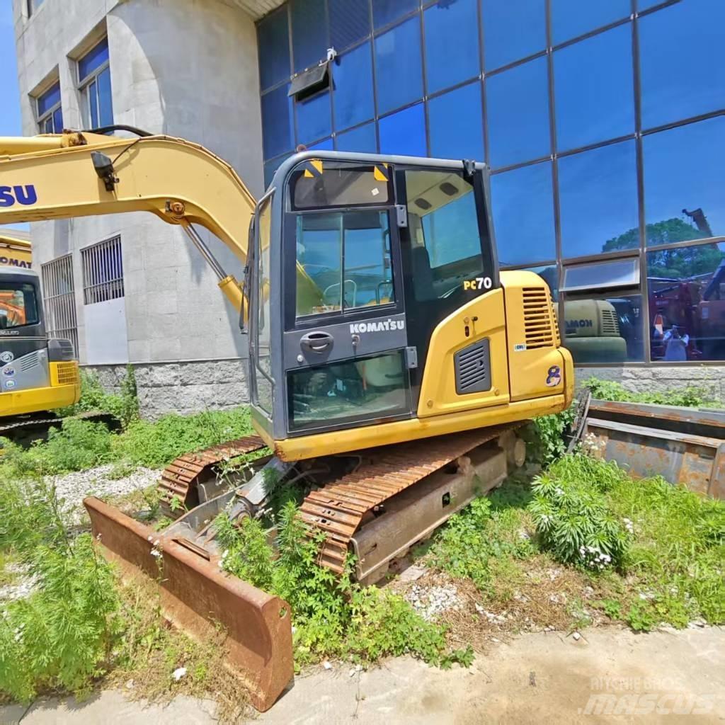 Komatsu PC 70 Гусеничные экскаваторы