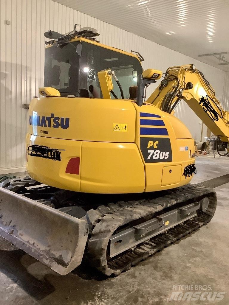Komatsu Pc 78 us- 10 Малые экскаваторы 7т-12т