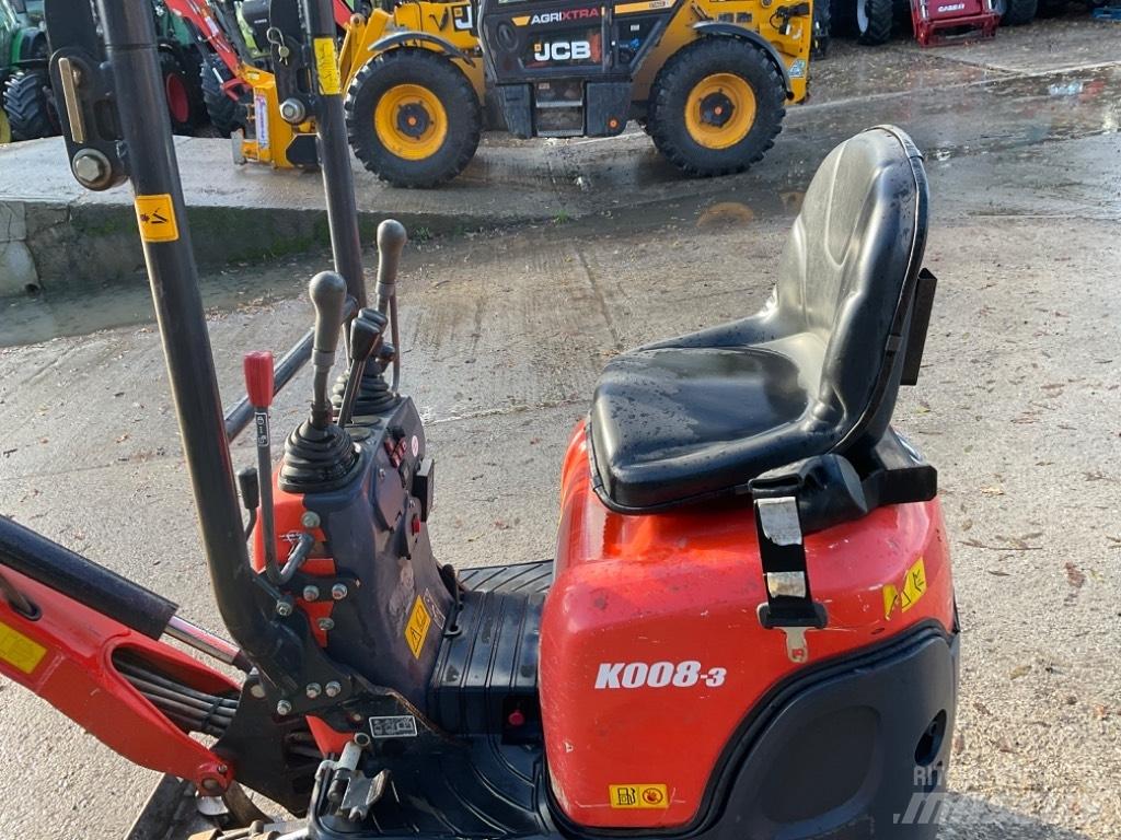 Kubota K 008-3 Мини-экскаваторы