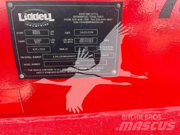 Liddell C-55F Низкорамные полуприцепы