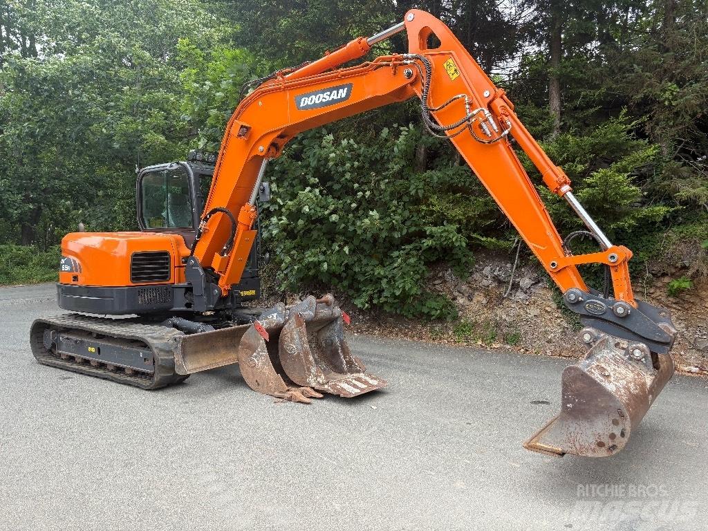 Doosan DX 85 R Малые экскаваторы 7т-12т