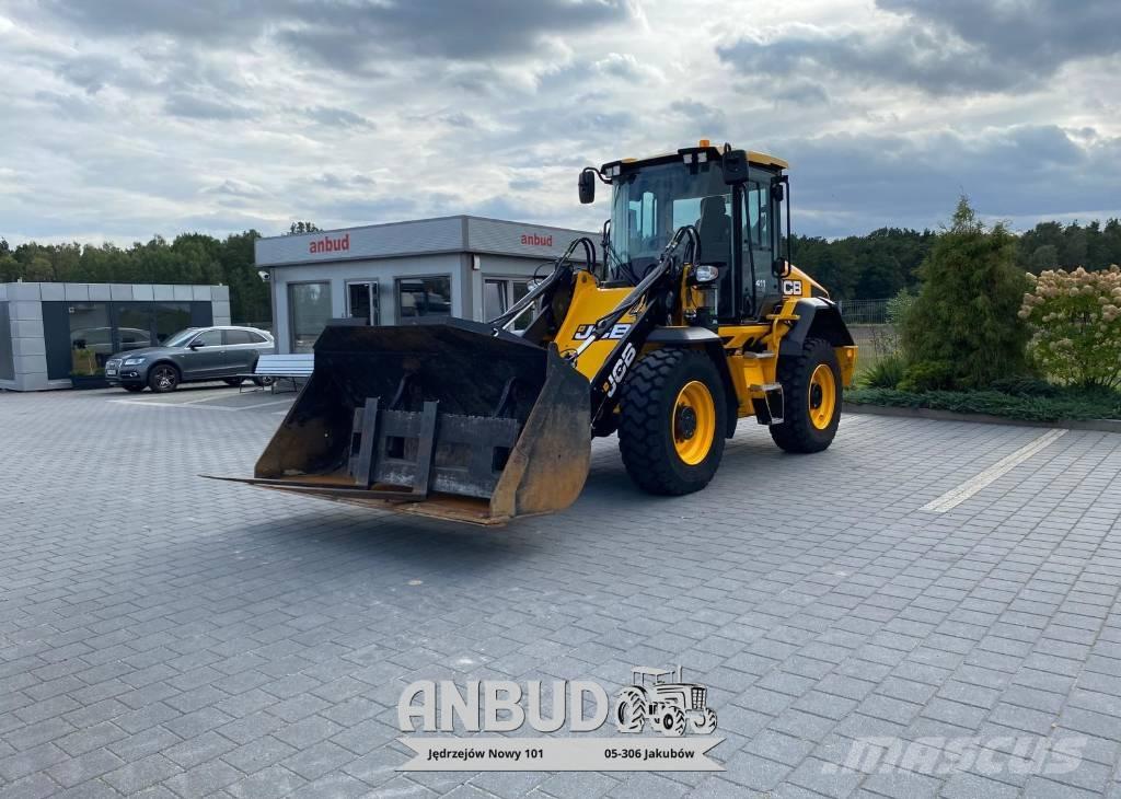JCB 411 HT Фронтальные погрузчики