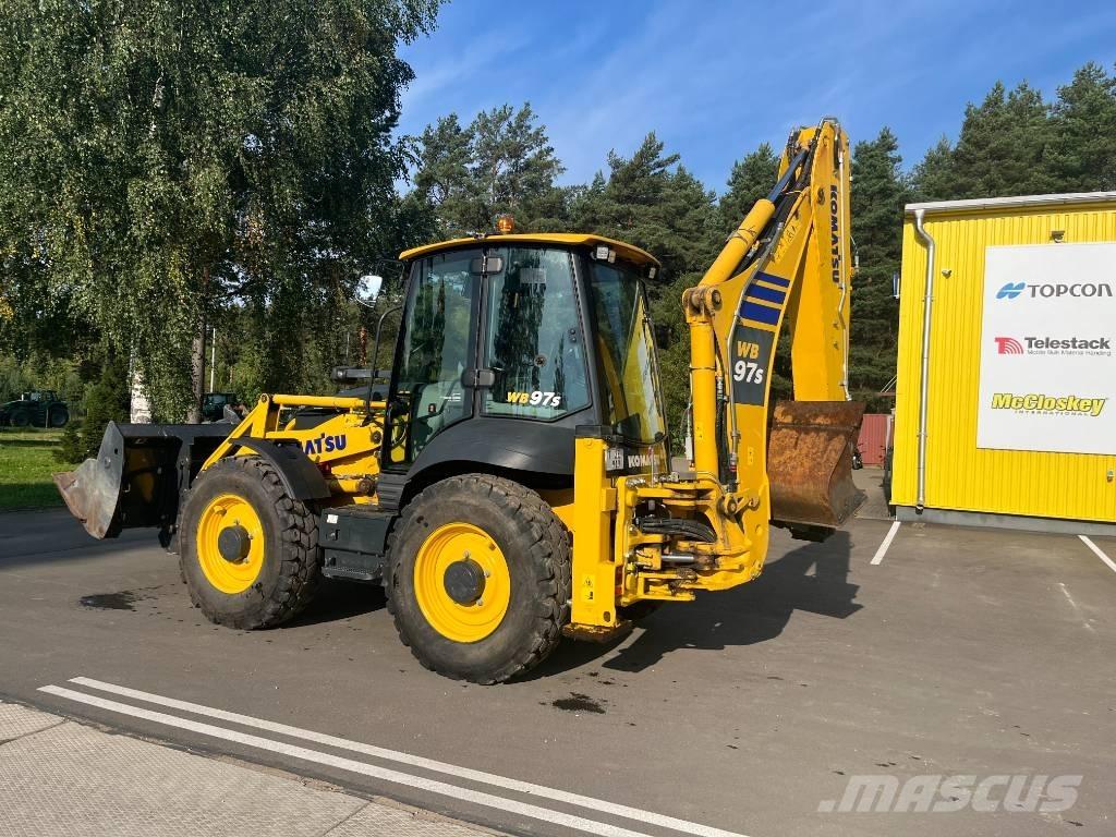 Komatsu WB 97 S-8 Экскаваторы-погрузчики