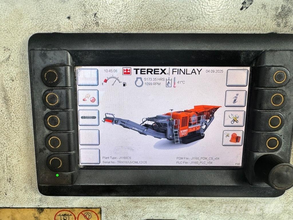 Terex Finlay J-1160 Мобильные дробилки