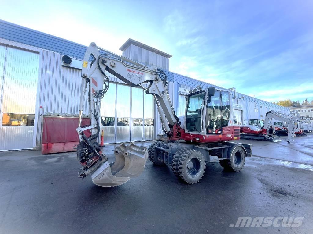 Takeuchi TB 295 W Колёсные экскаваторы
