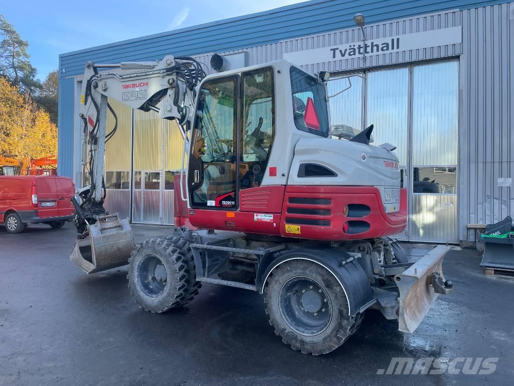 Takeuchi TB 295 W Колёсные экскаваторы
