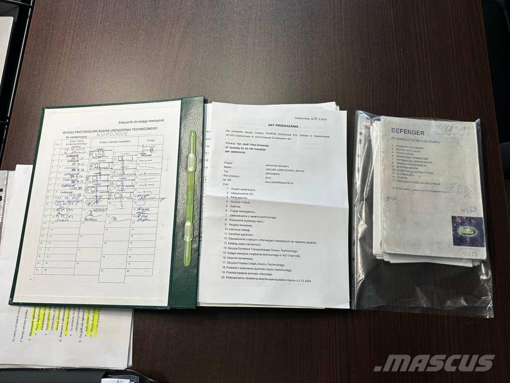 Land Rover Defender Автокраны вездеходы