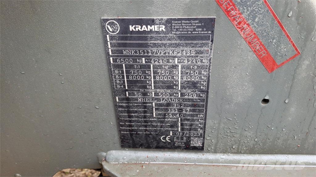 Kramer 8085T Малые погрузчики