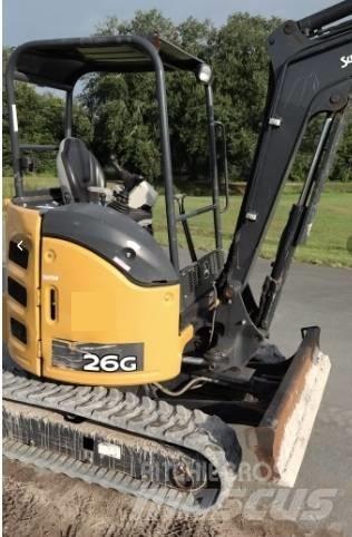 John Deere 26G Мини-экскаваторы