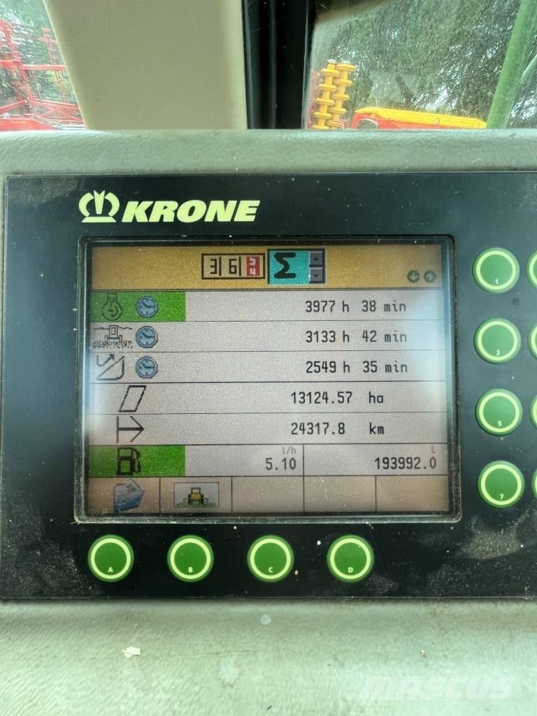 Krone Big X 500 Самоходные кормоуборочные комбайны