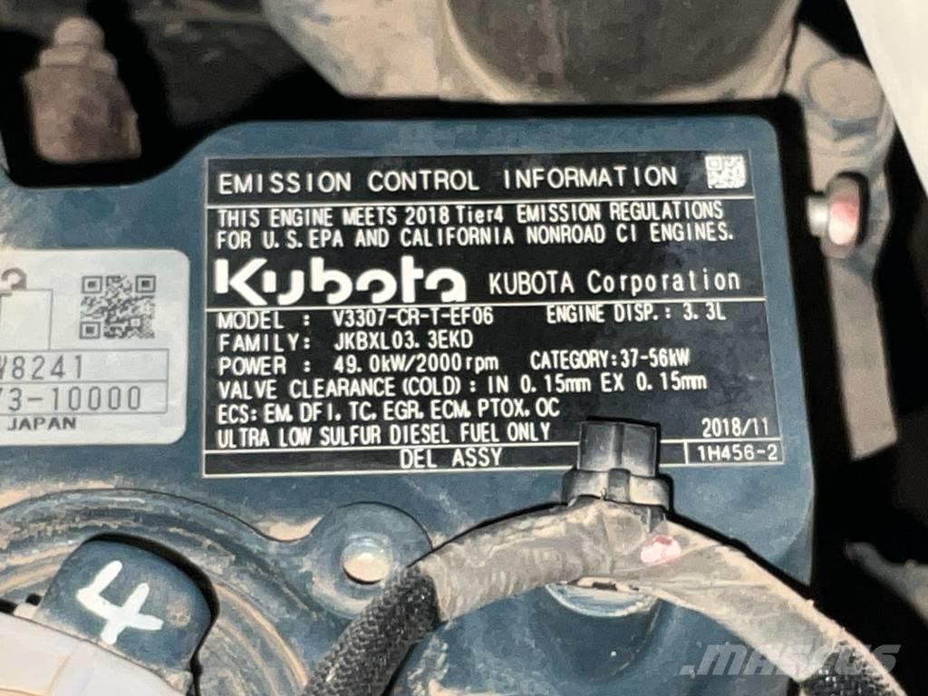 Kubota KX 080-4 A Малые экскаваторы 7т-12т