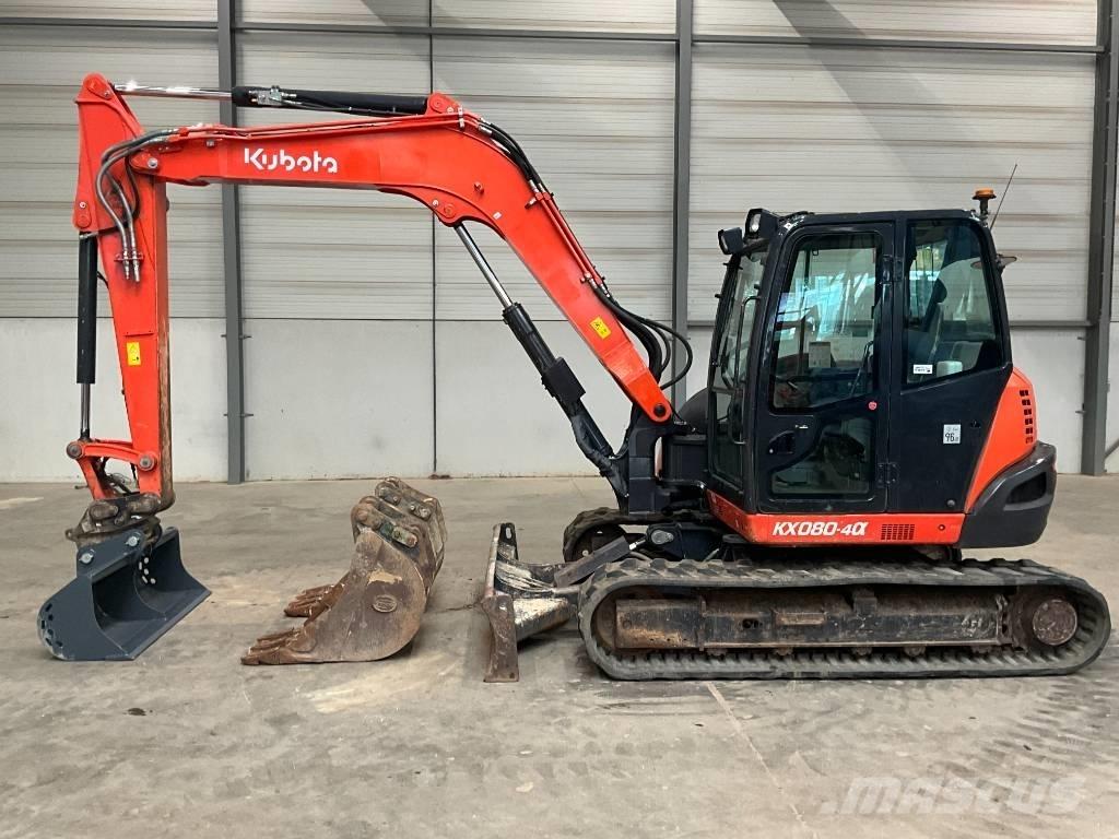 Kubota KX 080-4 A Малые экскаваторы 7т-12т
