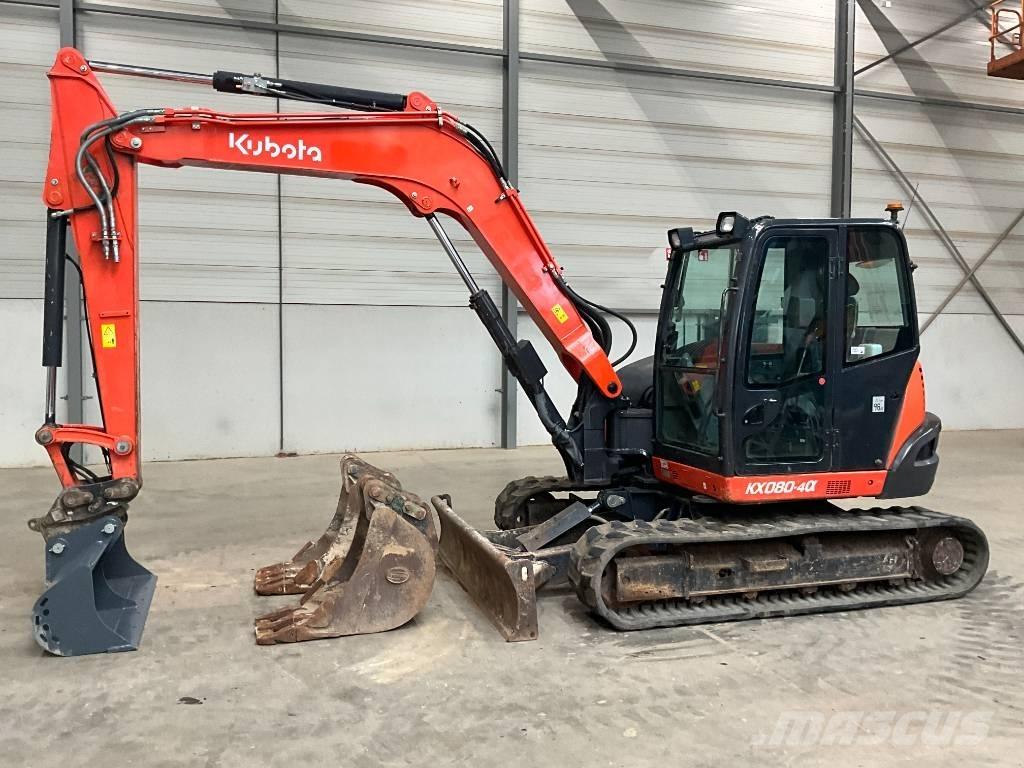 Kubota KX 080-4 A Малые экскаваторы 7т-12т