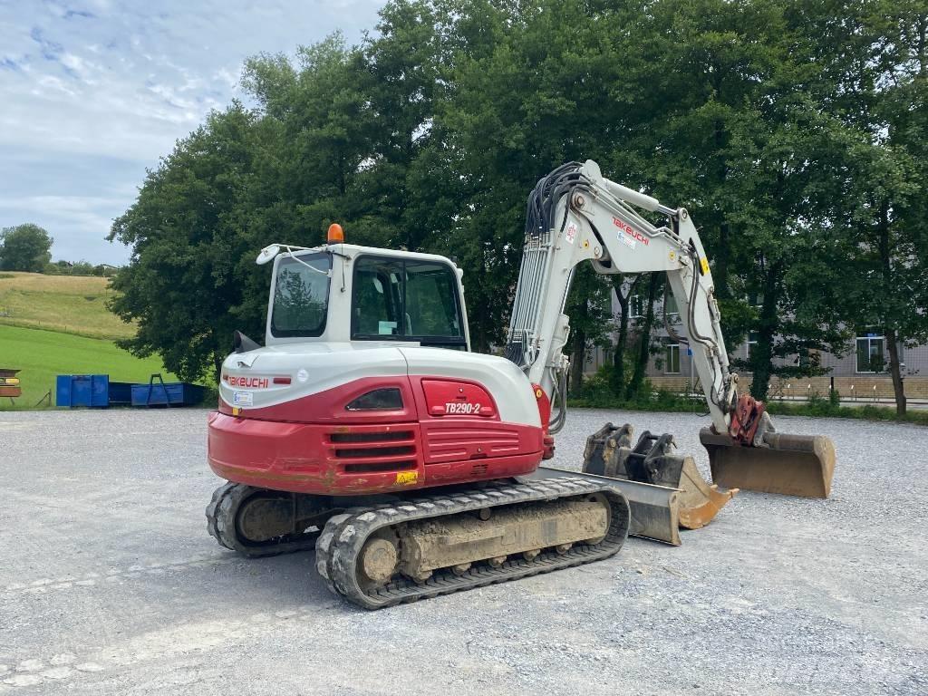 Takeuchi TB290 Малые экскаваторы 7т-12т