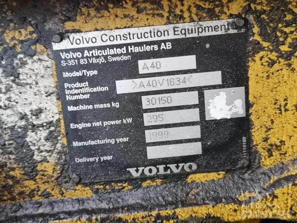 Volvo A 40 Шарнирно-сочленённые самосвалы