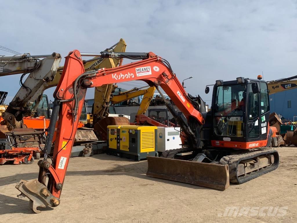 Kubota KX 080-4A Малые экскаваторы 7т-12т