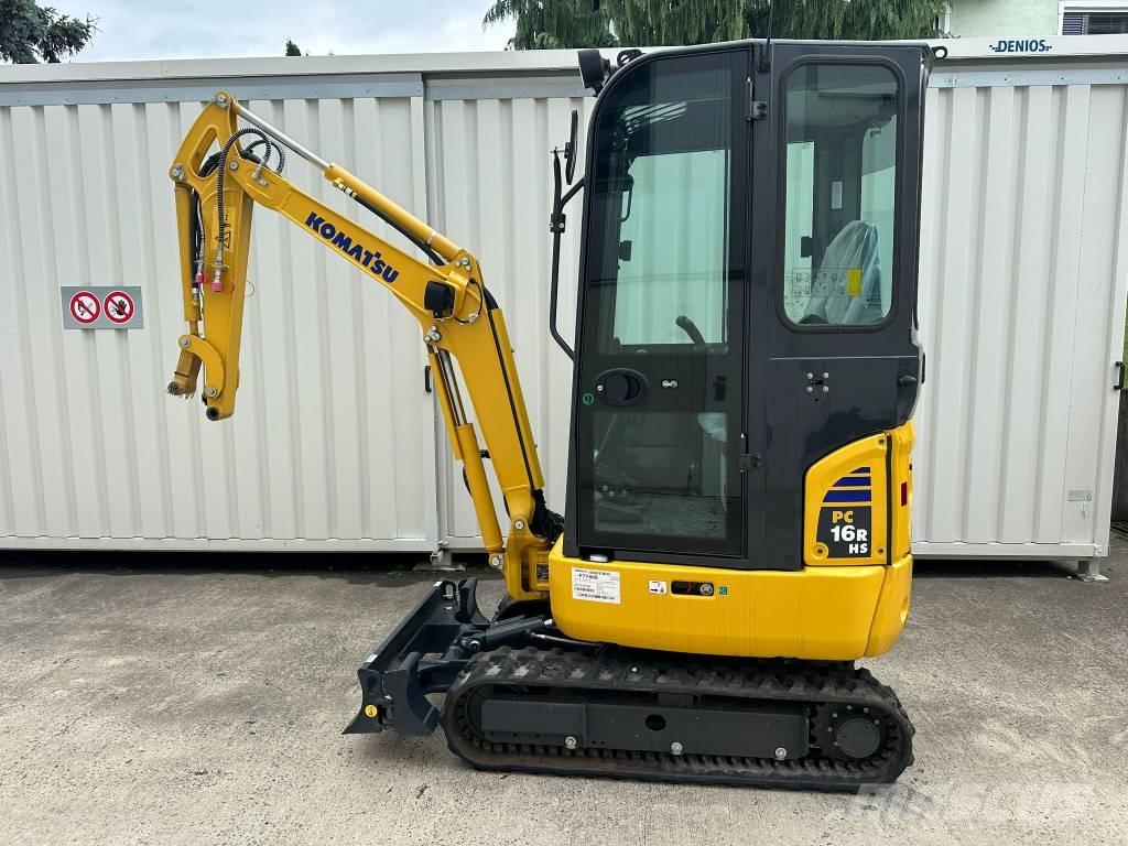 Komatsu PC 16 R-3HS Мини-экскаваторы