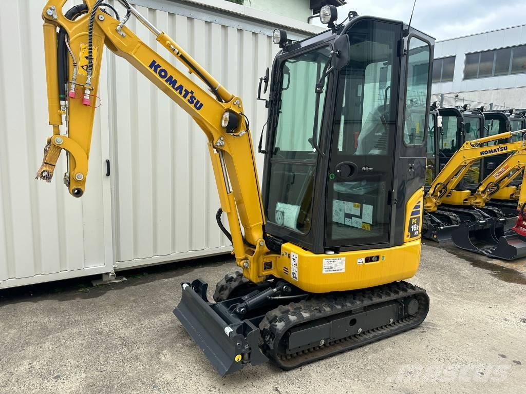 Komatsu PC 16 R-3HS Мини-экскаваторы